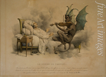 Boilly Louis-Léopold - Tartini's Dream. Devil's Trill Sonata
