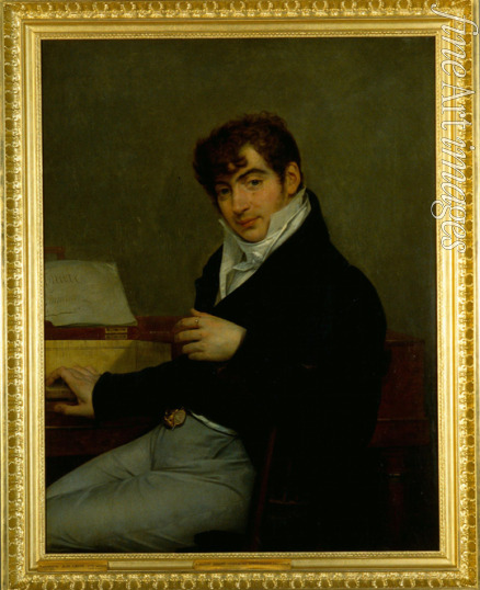 Gros Antoine Jean Baron - Portrait of the composer Pierre-Joseph-Guillaume Zimmermann (1785-1853)