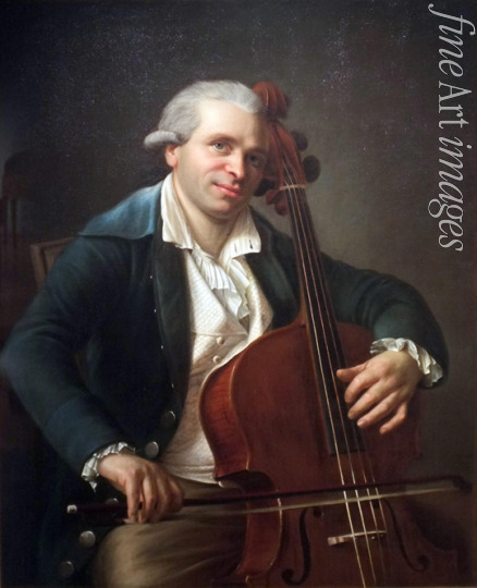 Descarsin Remi-Fursy - Porträt von Cellist und Komponist Jean-Louis Duport (1749-1819)