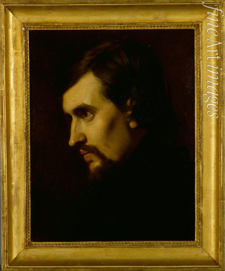 Lehmann Henri - Portrait of the composer Charles Gounod (1818-1893)