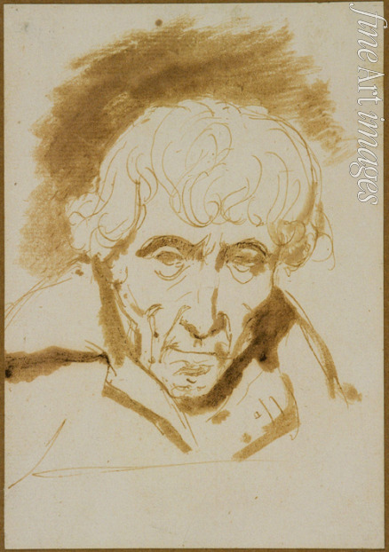 Vernet Horace - Porträt von Komponist Luigi Cherubini (1760-1842)