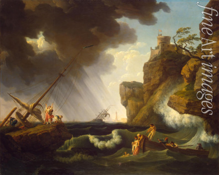 Vernet Claude Joseph - Shipwreck