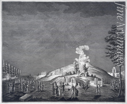 Unbekannter Künstler - Die Illumination am 28. Oktober 1740