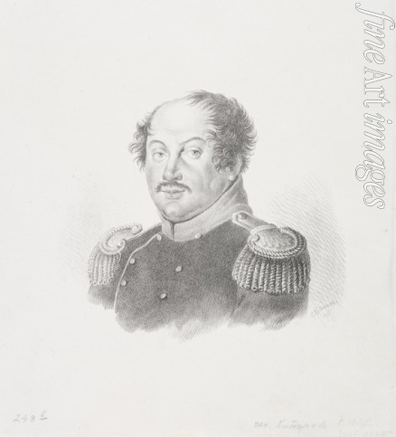 Kolmann Karl Ivanovich - Portrait of Alexei Zakharovich Khitrovo (1776-1854)