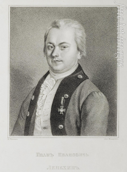 Kashentsev Mikhail Andreyevich - Portrait of Ivan Ivanovich Lepyokhin (1740-1802)