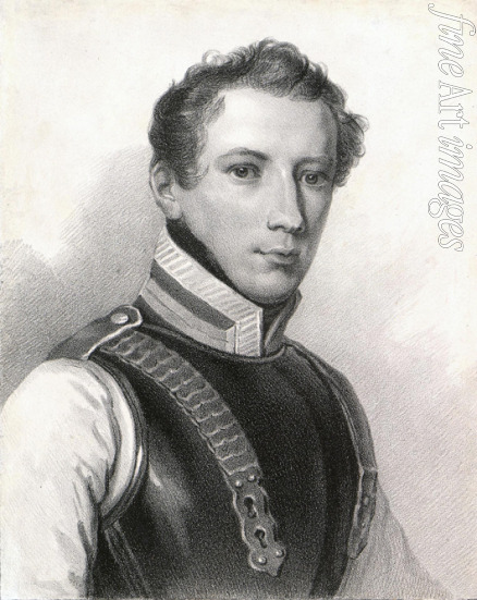Unbekannter Künstler - Porträt von Dezembrist Nikita Murawjow (1797-1843)