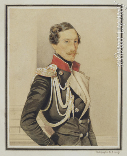 Weninger Joseph - Portrait of Prince Vladimir Ivanovich Baryatinsky (1817-1875)