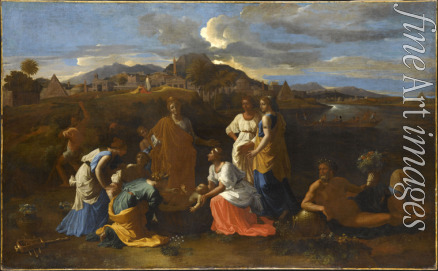 Poussin Nicolas - The Finding of Moses