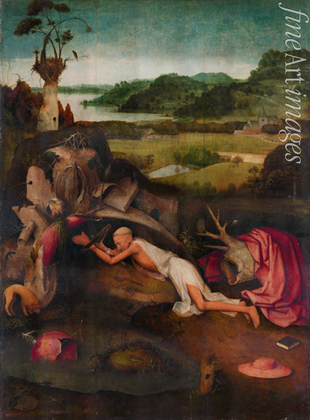 Bosch Hieronymus - Saint Jerome in the Wilderness