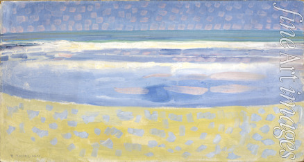 Mondrian Piet - Meer nach Sonnenuntergang
