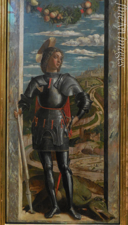 Mantegna Andrea - Der Heilige Georg