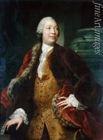 Mengs Anton Raphael - Portrait of the Singer Domenico Annibali (1705-1779)