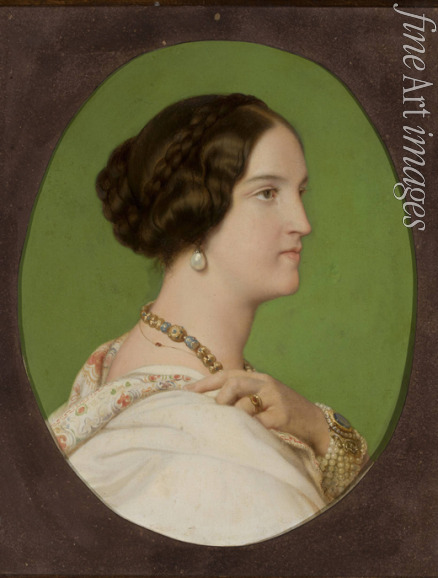 Delaroche Paul Hippolyte - Porträt von Gräfin Delfina Potocka, geb. Komar (1807-1877)