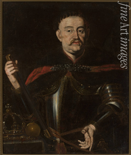 Unbekannter Künstler - Porträt von Johann III. Sobieski (1629-1696), König von Polen und Großfürst von Litauen