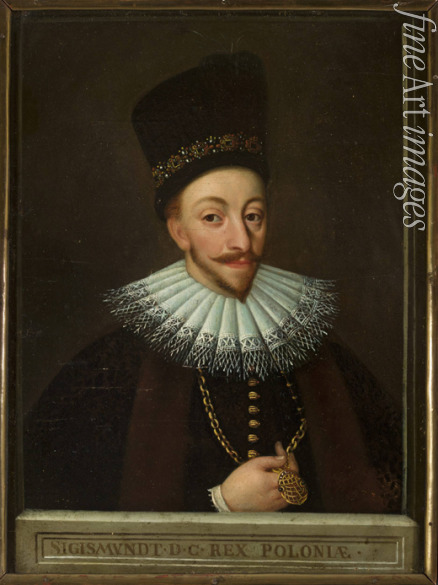 Unbekannter Künstler - Porträt von König Sigismund III. Wasa (1566-1632)