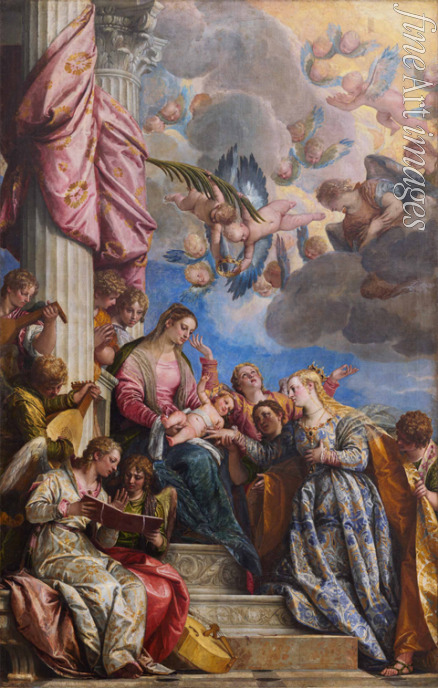 Veronese Paolo - The Mystical Marriage of Saint Catherine
