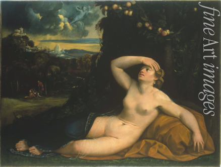 Dossi Dosso - Venus awakened by Cupid