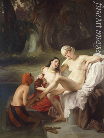 Hayez Francesco - Bathsheba at Her Bath