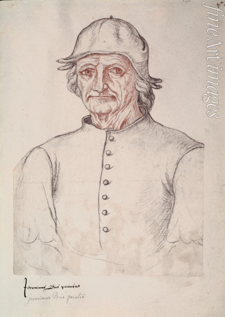 Le Boucq Jacques - Portrait of Hieronymus Bosch