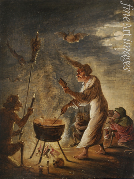 Teniers David the Younger - The Witches' Kitchen