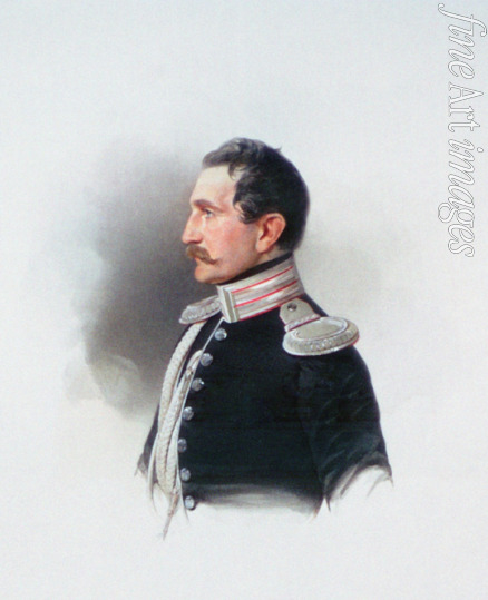 Hau (Gau) Wladimir (Woldemar) Iwanowitsch - Porträt von Emmanuil Dmitrijewitsch Naryschkin (1813-1901)