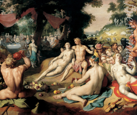 Haarlem Cornelis Cornelisz. van - Die Hochzeit von Peleus und Thetis