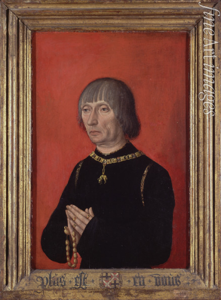 Meister der Fürstenbildnisse - Porträt von Ludwig von Brügge (1422-1492)