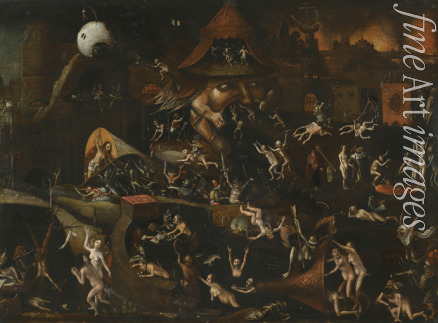 Bosch Hieronymus (School) - The Harrowing of Hell