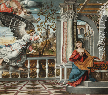 Francesco da Milano - The Annunciation