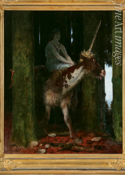 Böcklin Arnold - Silence of the forest