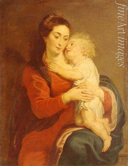 Rubens Peter Paul (Schule) - Madonna mit dem Kinde