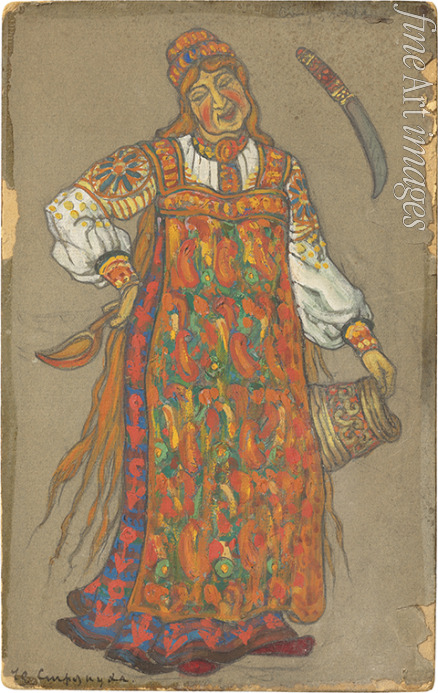 Roerich Nicholas - Kostümentwurf zum Theaterstück Peer Gynt von H. Ibsen