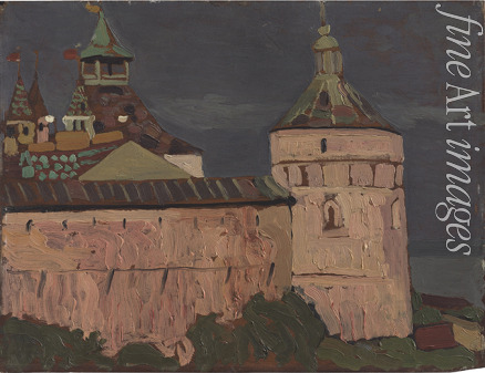 Roerich Nicholas - Rostow Weliki. Türme des Fürstenpalastes