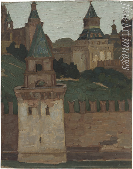 Roerich Nicholas - View of the Moscow Kremlin from Zamoskvorechye
