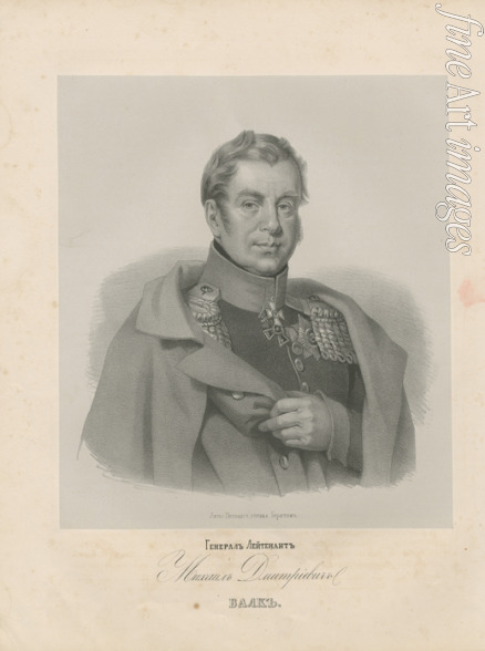 Dawe George - Porträt von General Michail Dmitriewitsch Balk (1764-1818)