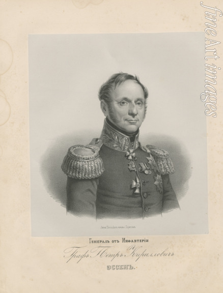 Dawe George - Porträt von General Pjotr Kirillowitsch Essen (1772-1844)