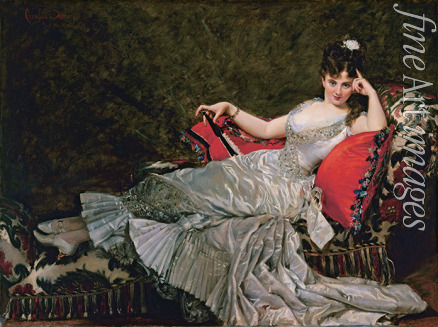 Carolus-Duran Charles Émile Auguste - Porträt von Julia Tahl, bekannt als Mademoiselle Alice de Lancey