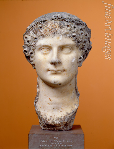 Classical Antiquities - Portrait of Agrippina the Younger (Agrippina Minor)