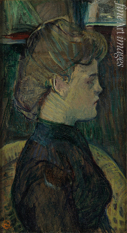 Toulouse-Lautrec Henri de - Hélène Vary in Profile