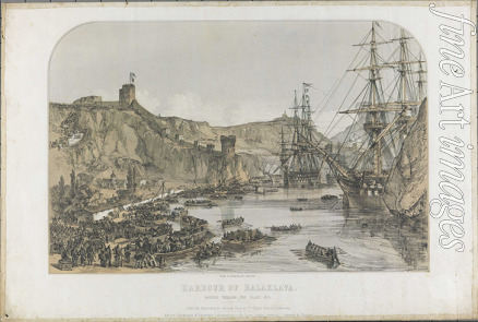 Maclure Andrew - Blick auf den Hafen von Balaklawa