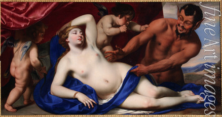 De Rosa Pacecco (Francesco) - Sleeping Venus and Satyr