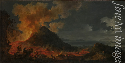 Volaire Pierre Jacques - Der Ausbruch des Vesuv