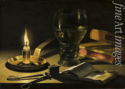 Claesz Pieter - Stillleben mit brennender Kerze