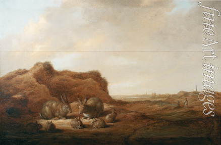 Cuyp Aelbert - Landschaft mit Kaninchen