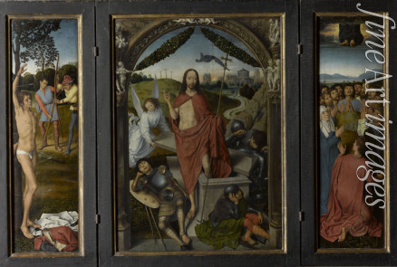 Memling Hans - Triptych of The Resurrection