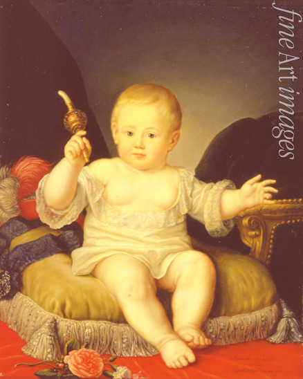 Anonymous - Childhood of Grand Duke Alexander Pavlovich (Alexander I)