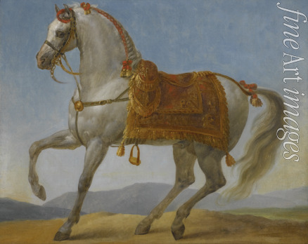 Gros Antoine Jean Baron - Marengo, the horse of Napoleon I of France
