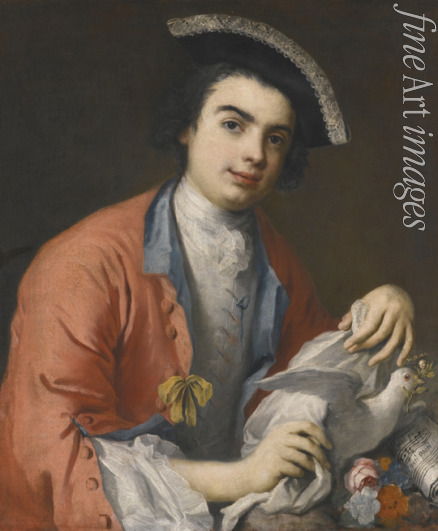 Amigoni Jacopo - Porträt von Carlo Broschi (1705-1782), bekannt als Farinelli