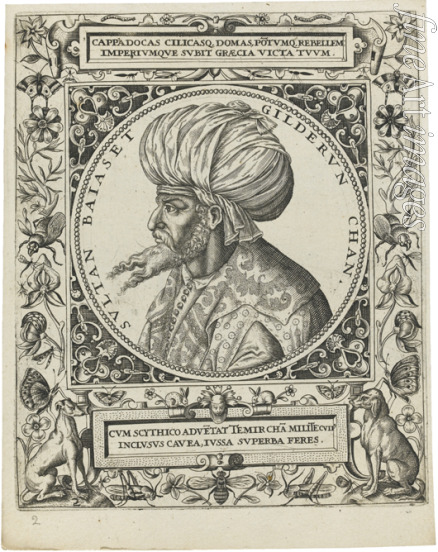 Boissard Jean-Jacques - Portrait of Sultan Bayezid I