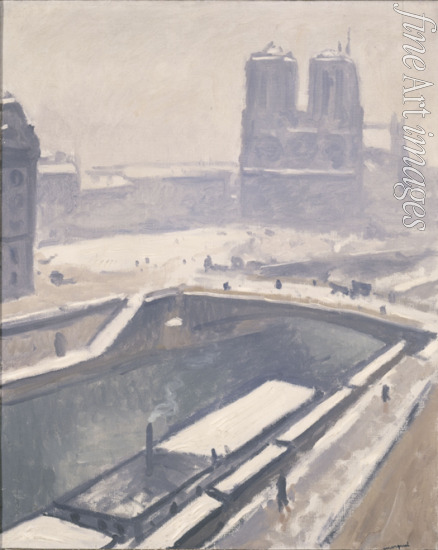 Marquet Pierre-Albert - Notre Dame in Snow